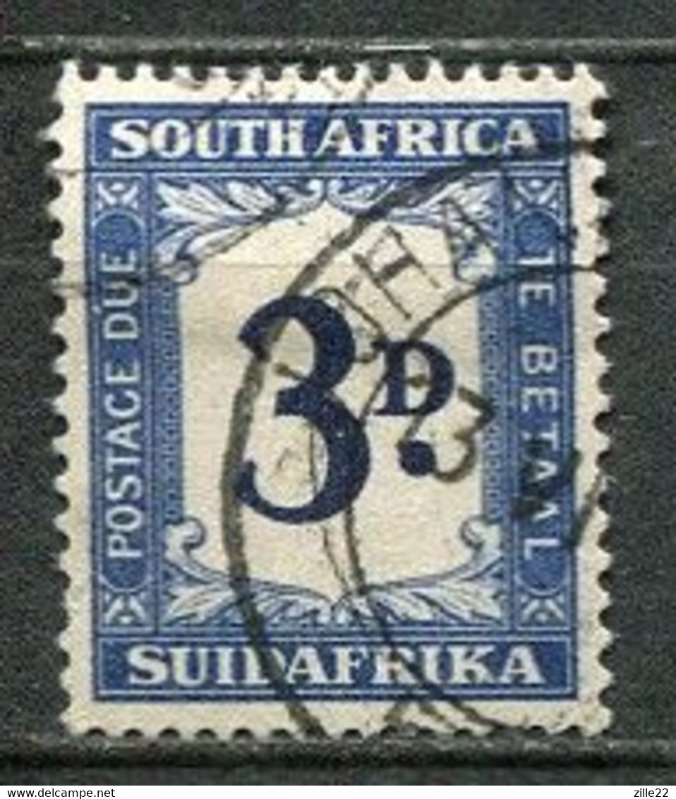Union Of South Africa Postage Due, Südafrika Portomarken Mi# 37 Gestempelt/used - Strafport