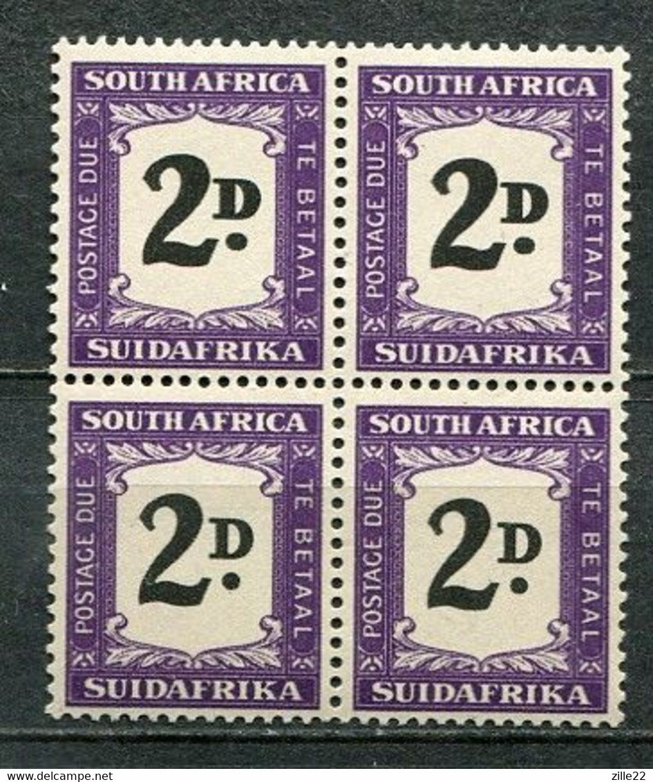 Union Of South Africa Postage Due, Südafrika Portomarken Mi# 36 Postfrisch/MNH - Mayor Variety "thick 2 D" - Postage Due