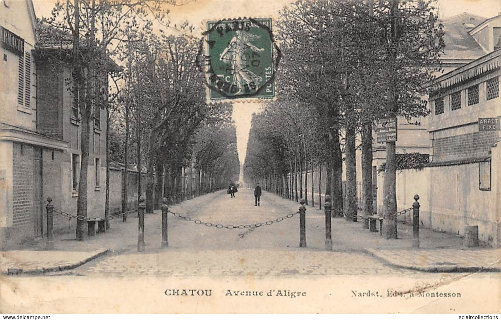 Chatou          78            Avenue D'Aligre                 (voir Scan) - Chatou