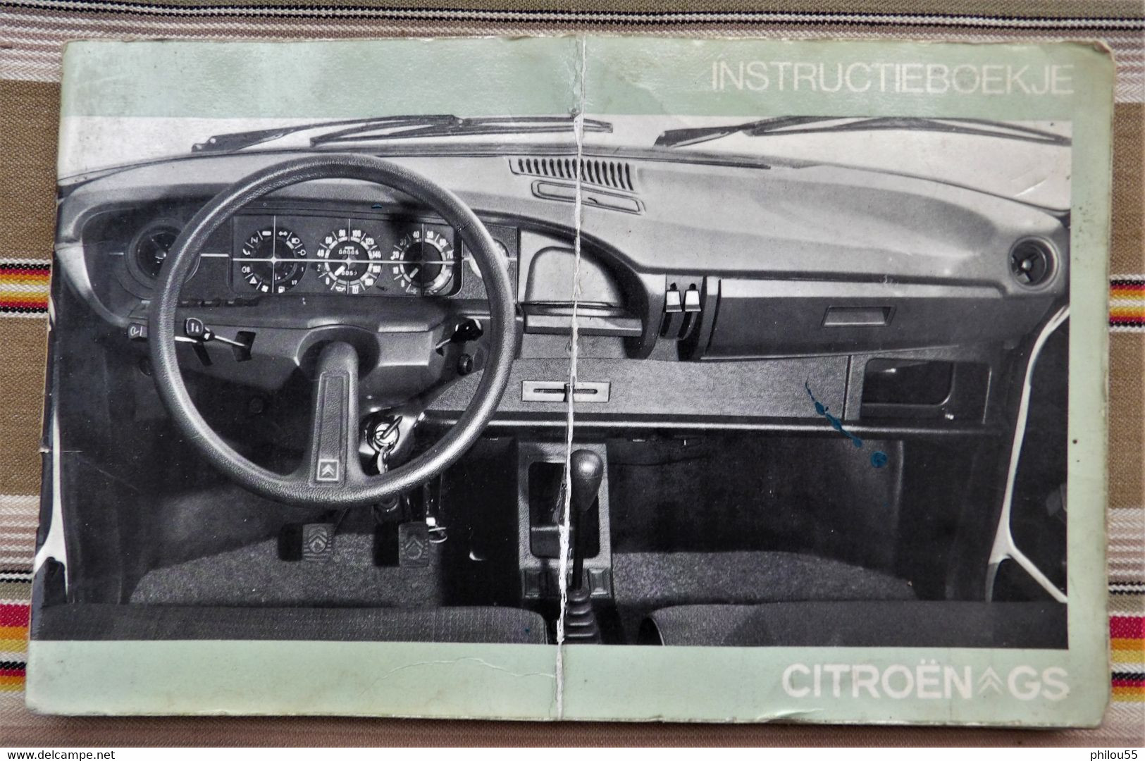 Livret  Instructieboekje CITROEN GS 1976 - Pratique