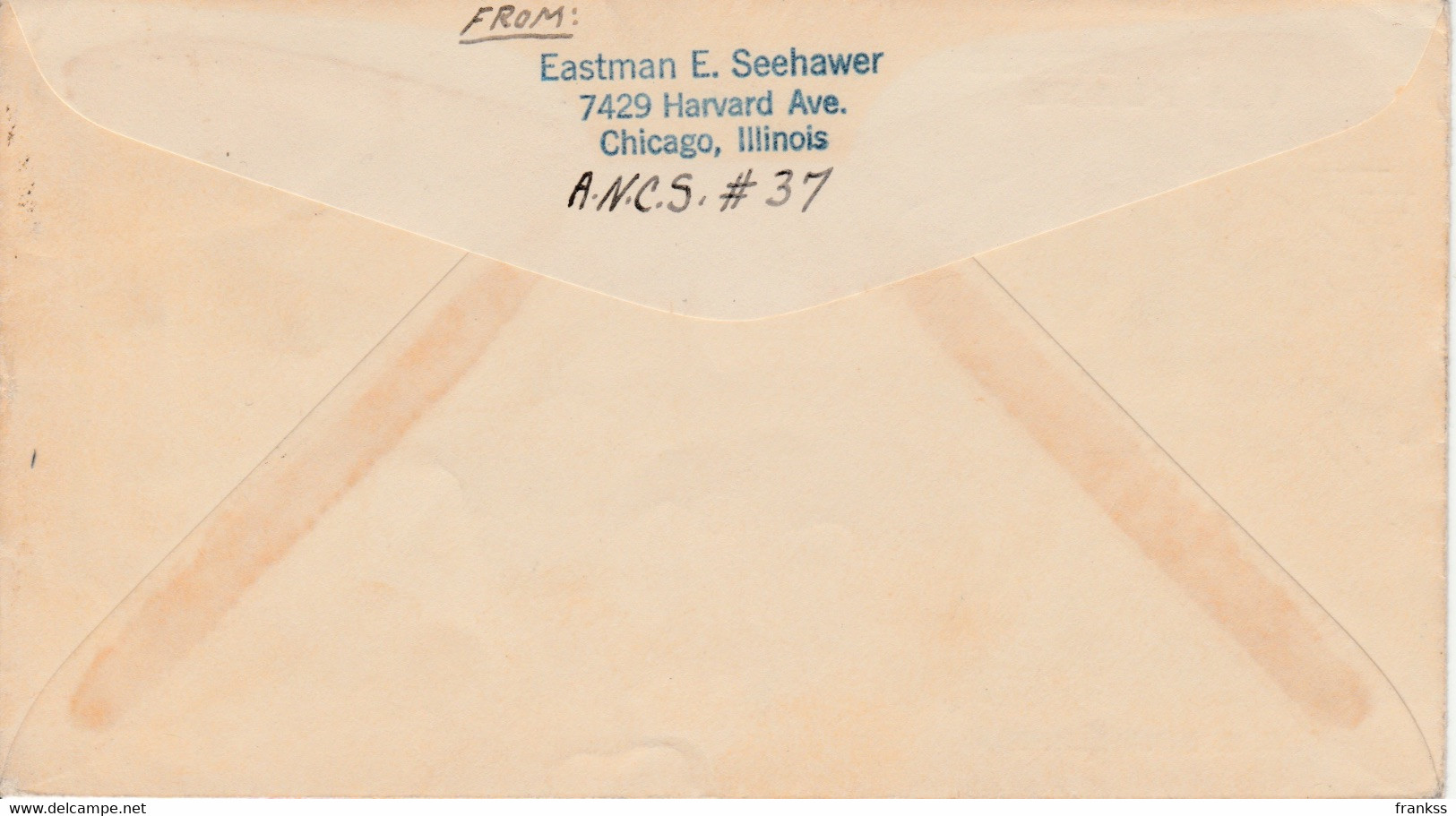 Letter Schip To Shore Via Plane 1935 U.S.S Northampton - Covers & Documents