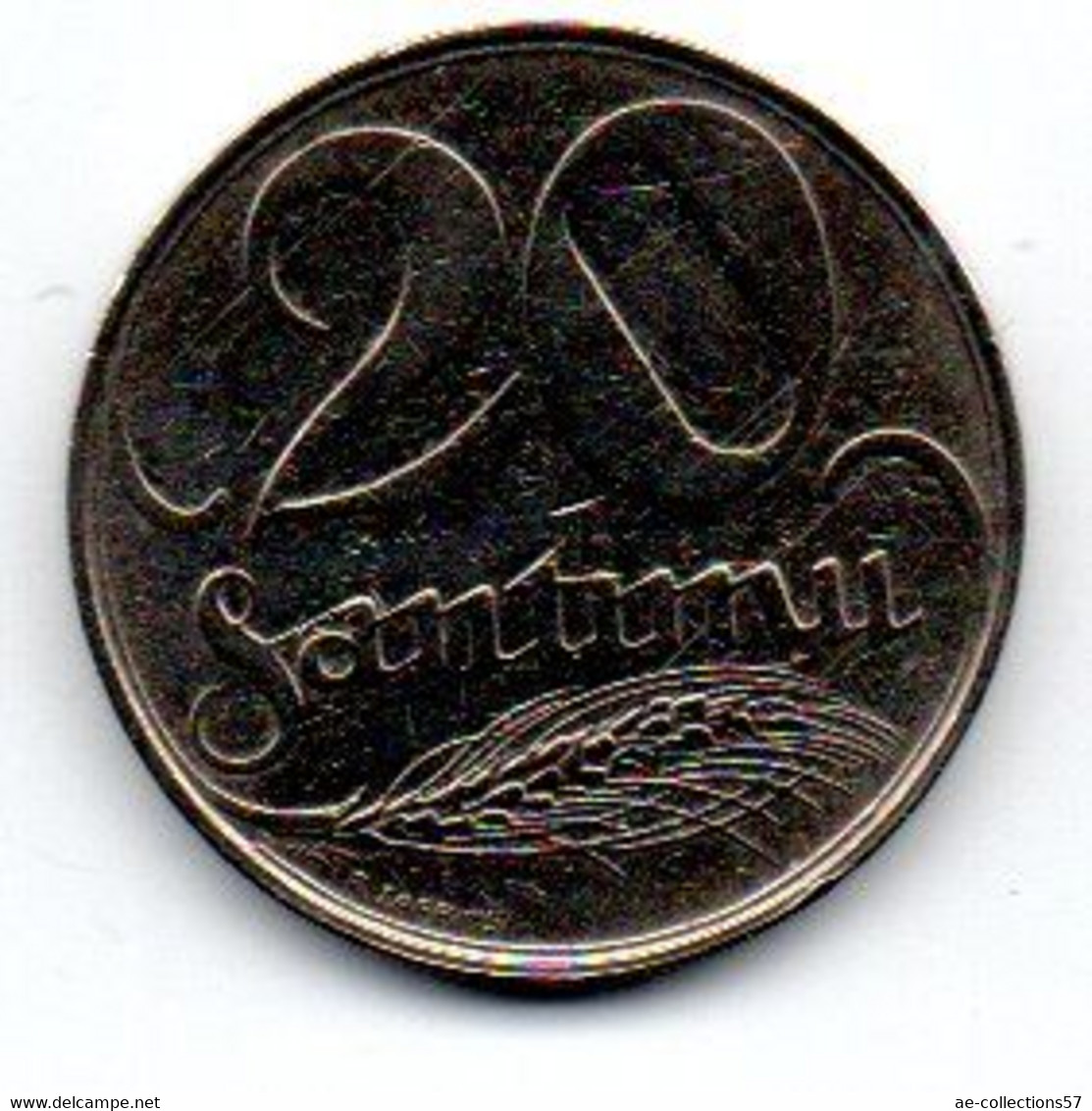 Lettonie -  20 Samtimi 1922 - TTB - Latvia