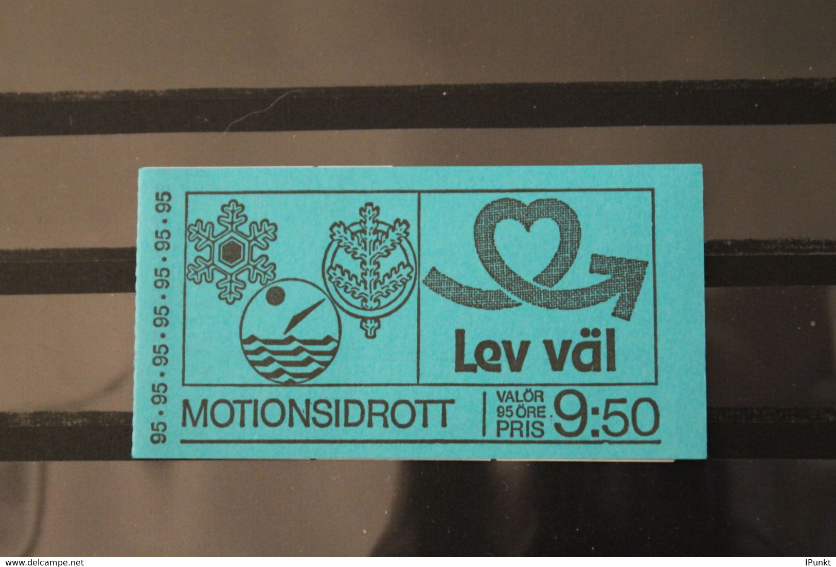 Schweden Markenheft, MH Motionsidrott; 1977, MNH - Unclassified