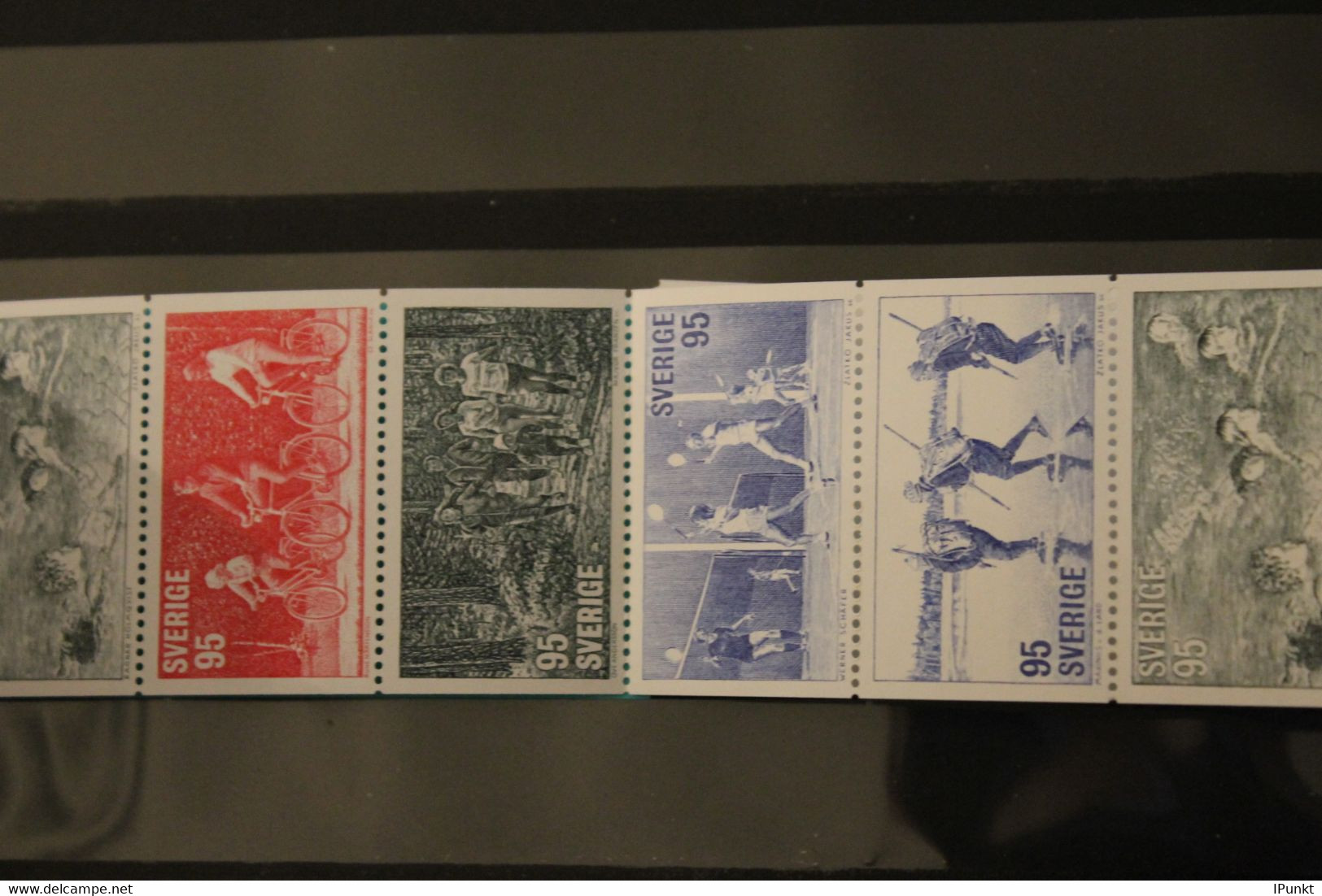 Schweden Markenheft, MH Motionsidrott; 1977, MNH - Unclassified