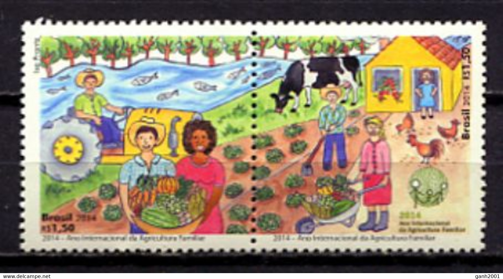 Brazil 2014 Brasil / Agriculture MNH Agricultura Landwirtschaft / Hm05  36-33 - Agriculture
