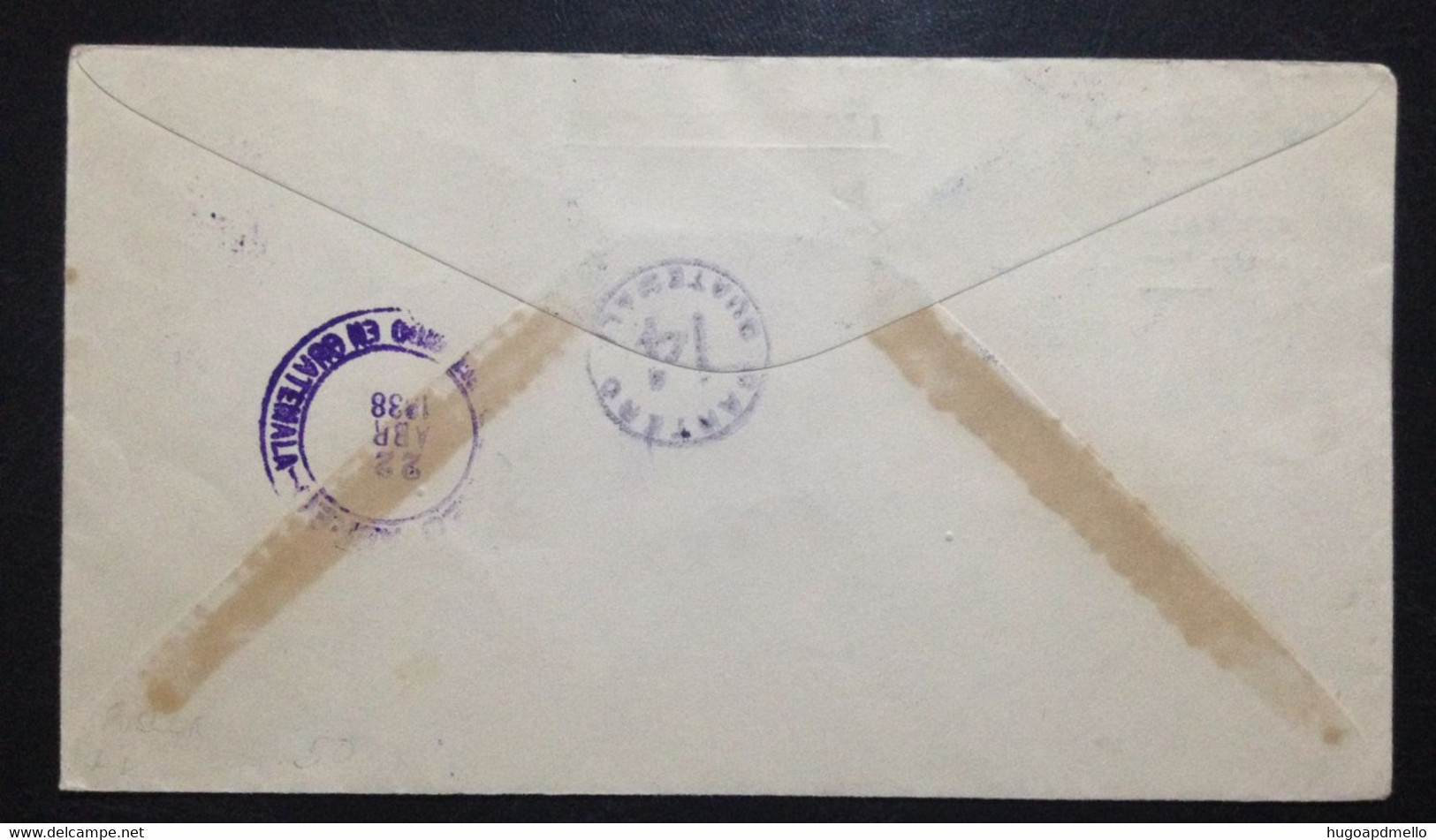 El Salvador, Circulated Cover To United States, Via Guatemala, 1938 - El Salvador