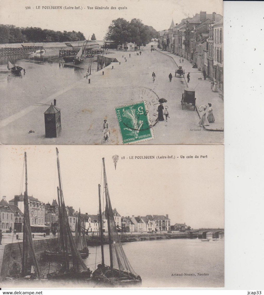 44 LE POULIGUEN  -  LOT DE 12 CARTES  - - Le Pouliguen