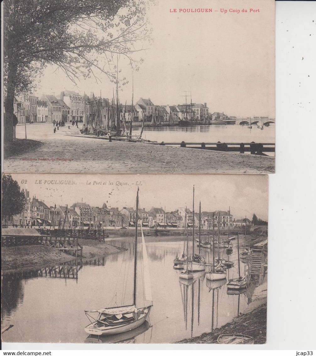 44 LE POULIGUEN  -  LOT DE 12 CARTES  - - Le Pouliguen