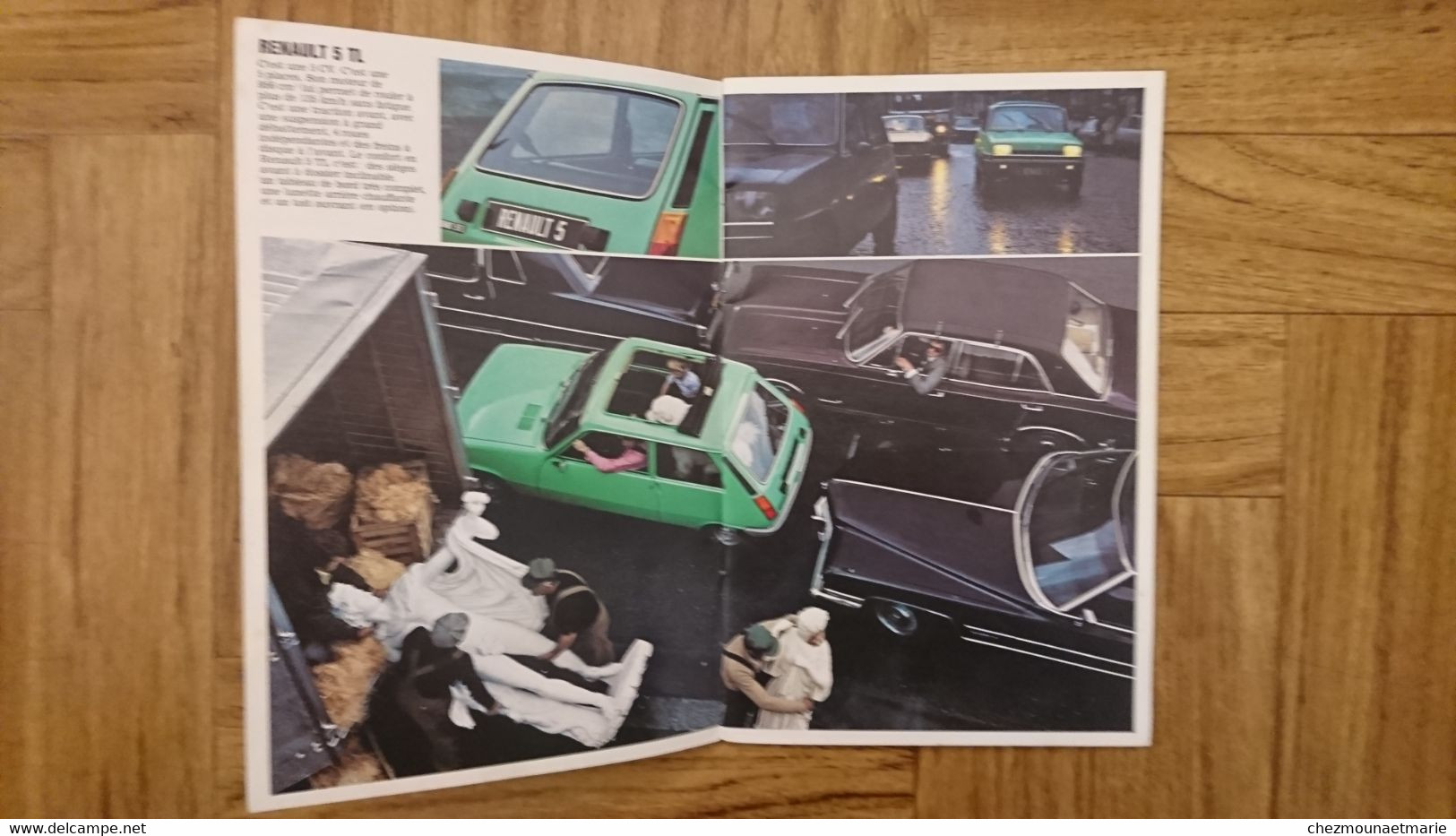 VOITURE RENAULT 5 ANNEE MODELES 1979 - LIVRET DE 31 PAGES FOURNI PAR REGIE A BOULOGNE - Automobili