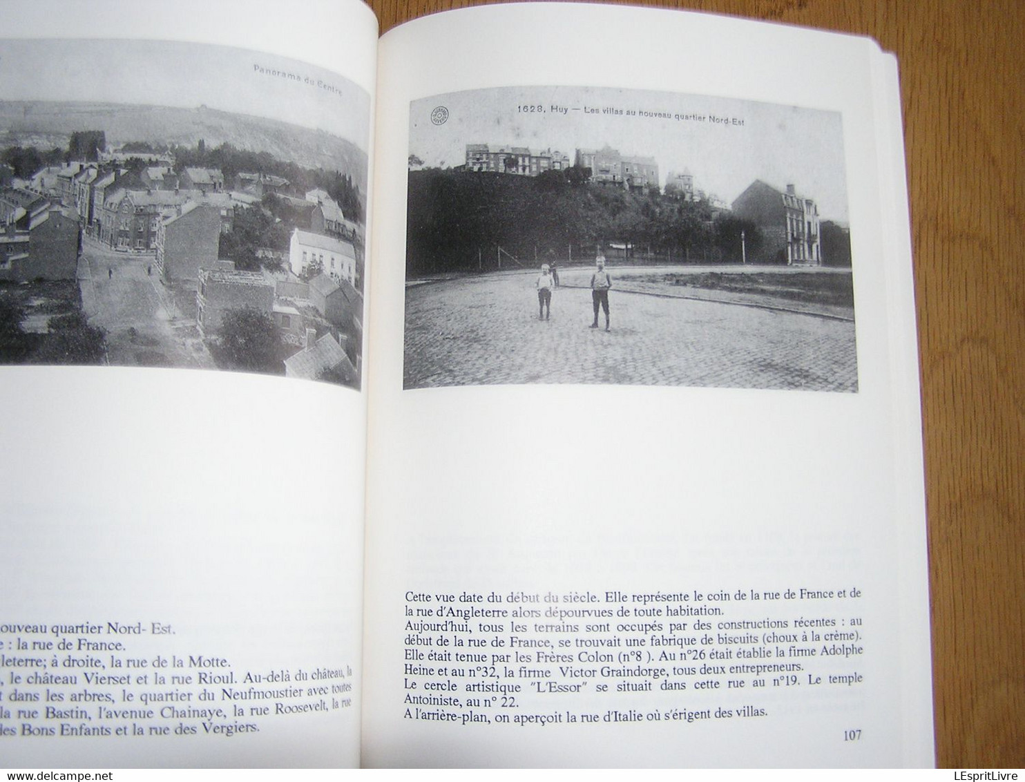 LES RUES DE HUY EN CARTES POSTALES ANCIENNES Chapelle A Régionalisme Gare Industie Statte Tihange Louvegnée Ben Ahin