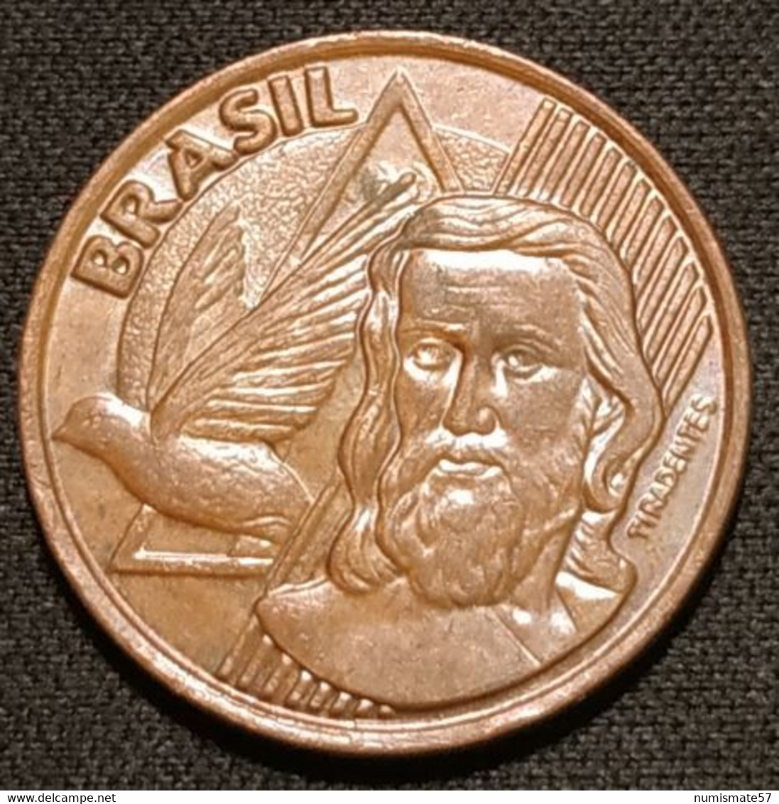 BRESIL - 5 CENTAVOS 1998 - Tiradentes - KM 648 - Brasil - Brazil - Brasile