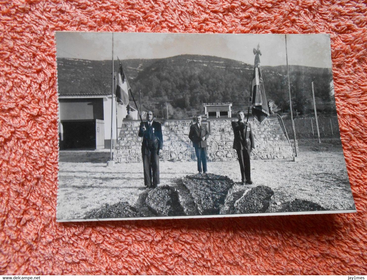 Cpa MILITARIA  - Légion Étrangère  Auriol Maison Retraite Drapeau - Reggimenti