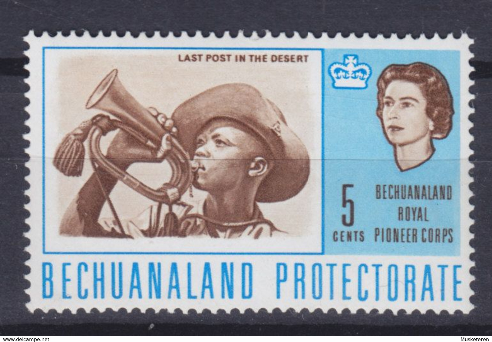 Bechuanaland 1966 Mi. 186   5c. Pionerkorps, MNH** - 1965-1966 Self Government