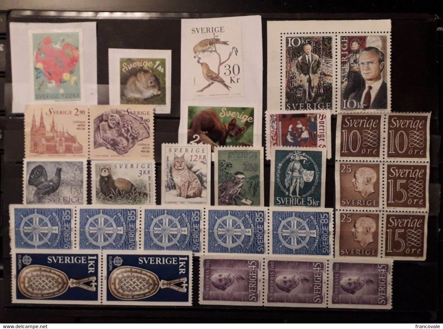 Svezia Sweden Lot Stamps Not Marked 117 Kr + 14 Kr - Otros & Sin Clasificación