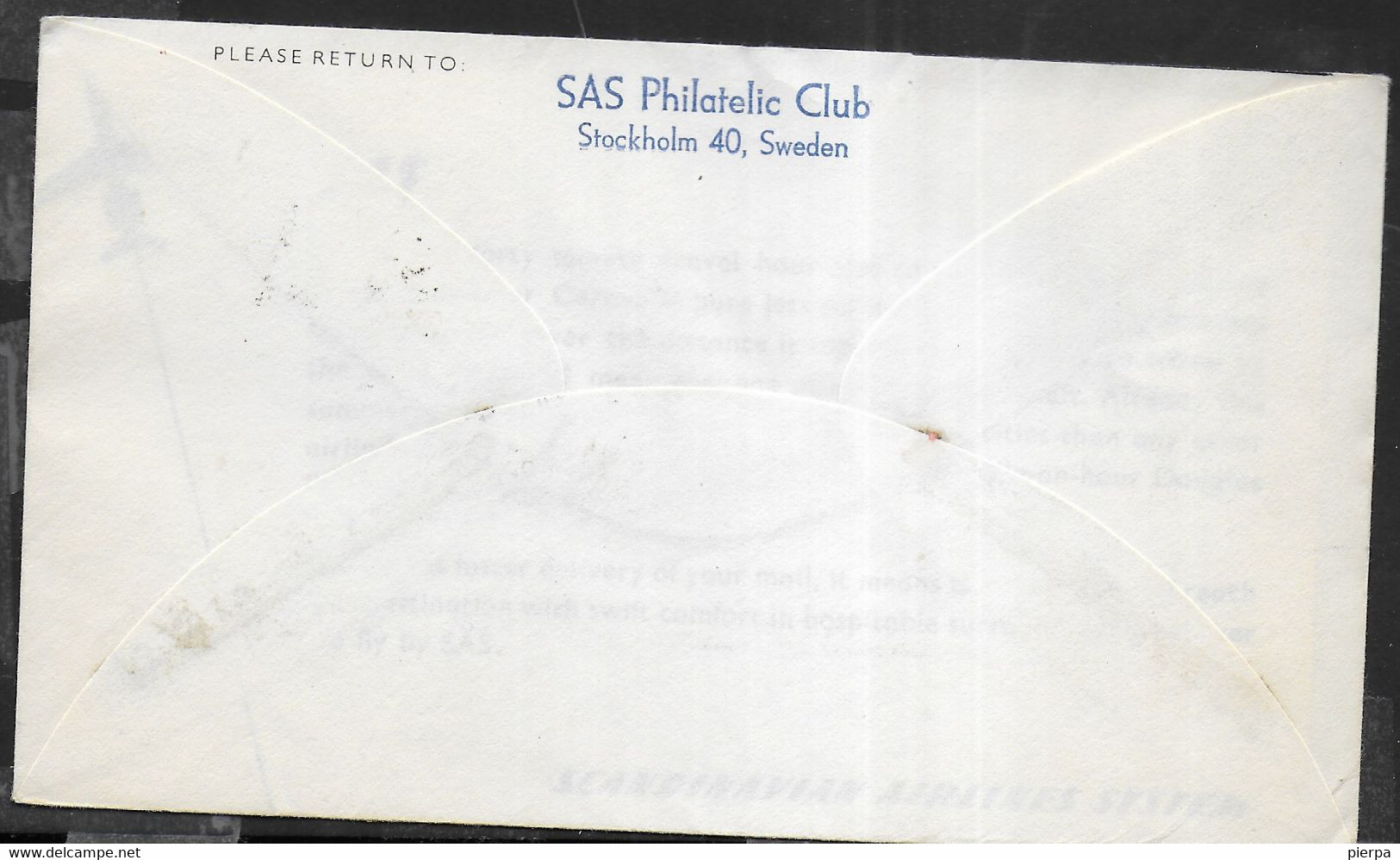 NORGE - PRIMO VOLO - FIRST FLIGHT SAS CARAVELLE - OSLO/KHARTOUM - 20.5.1959 - SU BUSTA UFFICIALE - Lettres & Documents