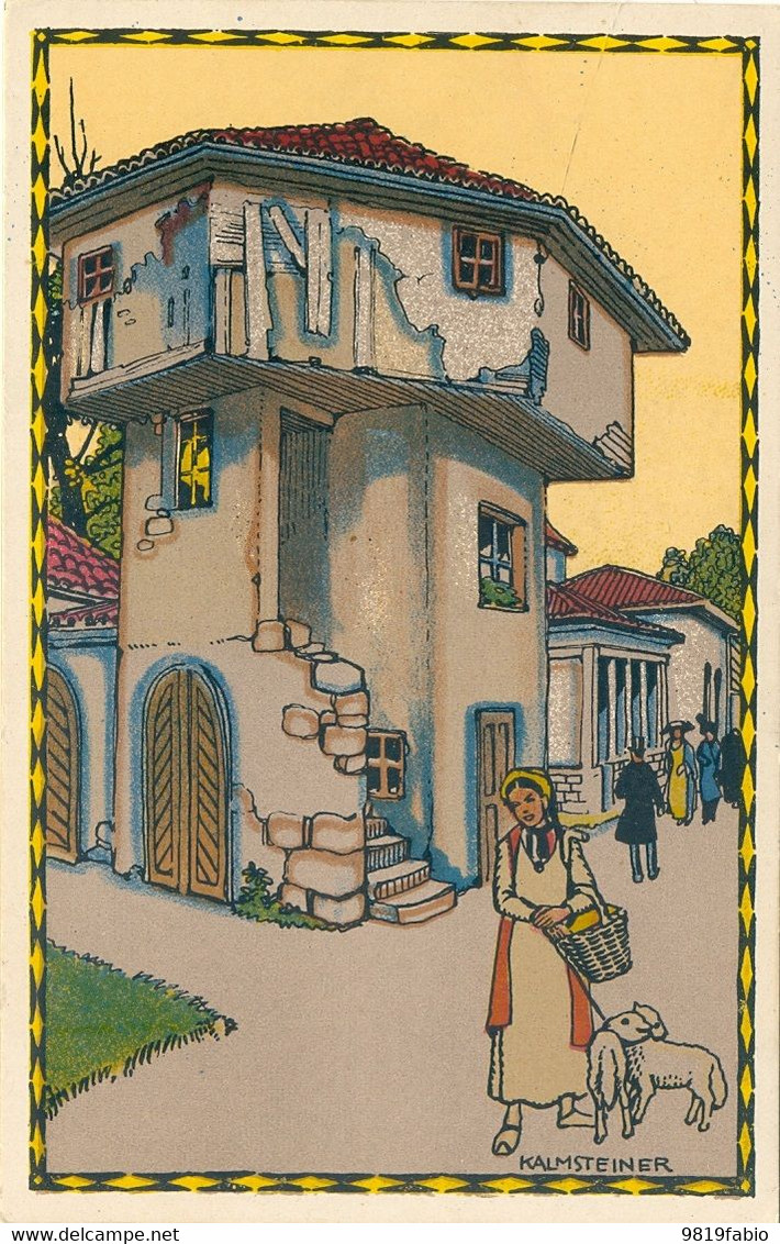 Buccari Türkisches Haus Adria Ausstellung Wien 1913 Pinx Kalmsteiner - Kroatien