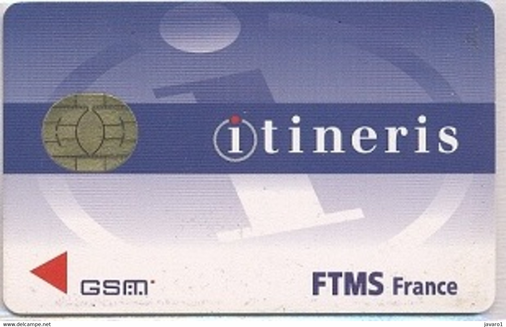 FRANCE GSM Card  : FRA25 ITINERIS FTMS France  Full-iso MINT - Mobicartes (GSM/SIM)