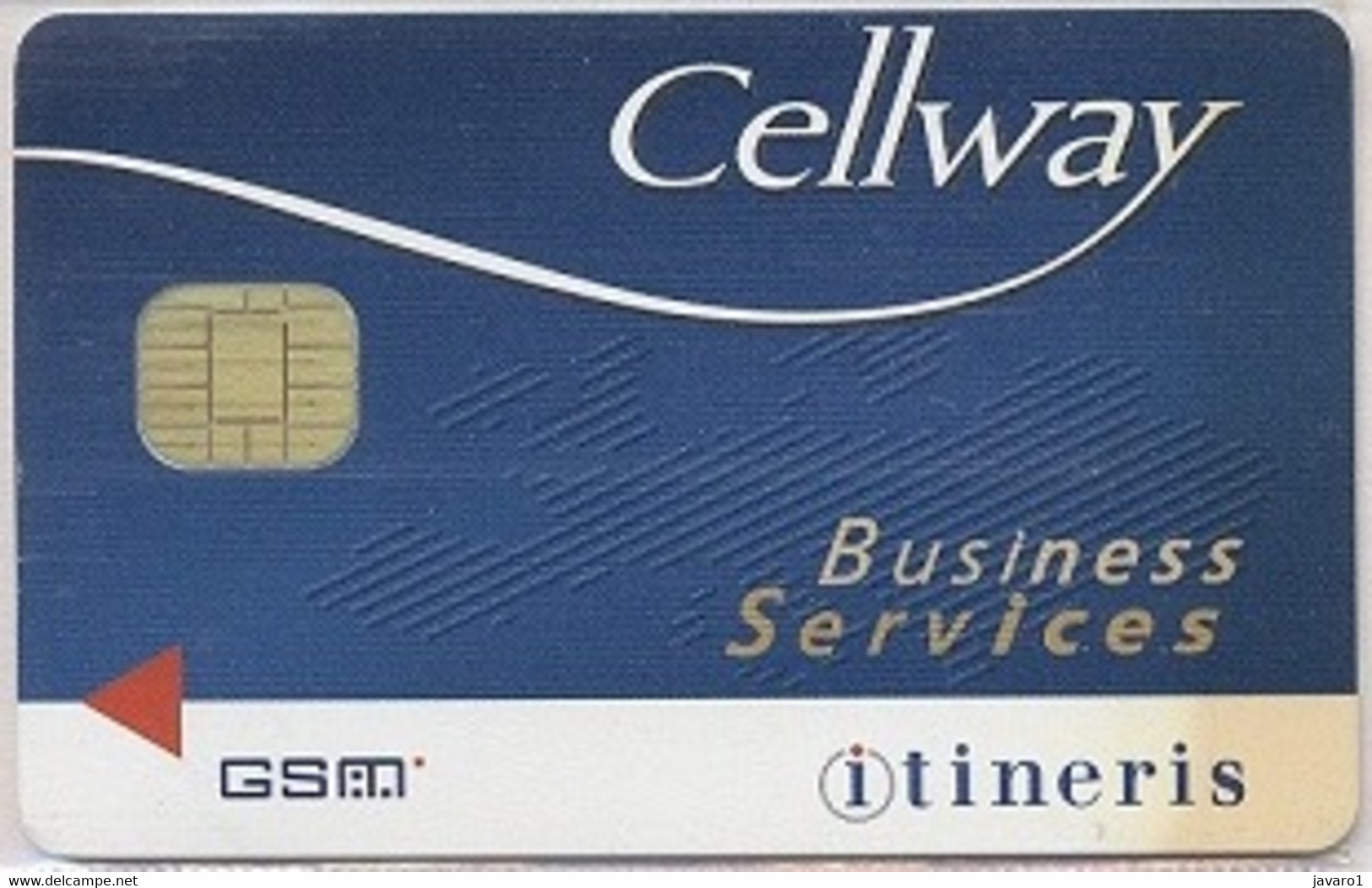 FRANCE GSM Card  : FRA08 CELLWAY Business Services Full-iso MINT - Mobicartes (GSM/SIM)