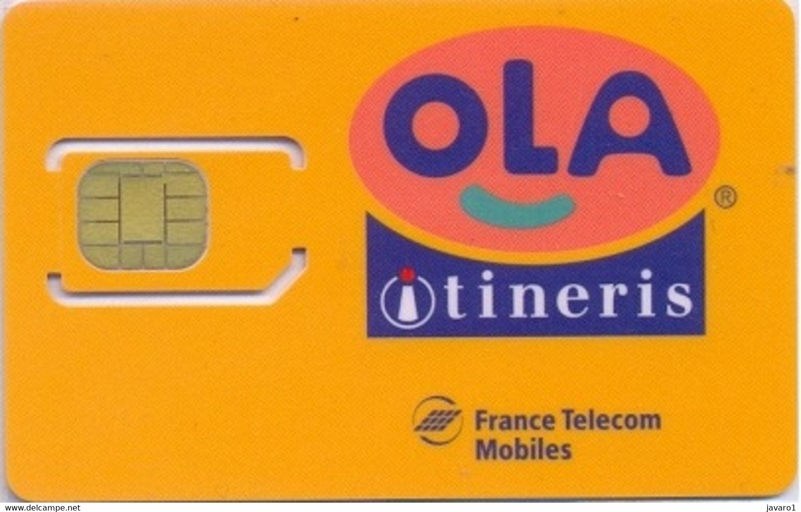 FRANCE GSM Card  : FRA06 ITINERIS OLA MINT - Mobicartes (GSM/SIM)