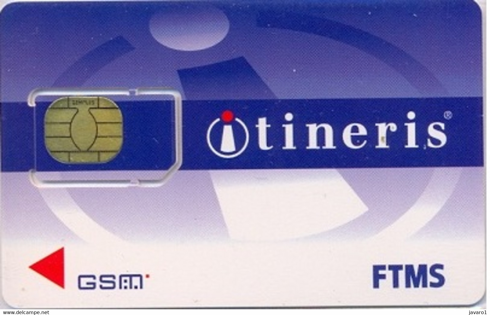 FRANCE GSM Card  : FRA03 ITINERIS FTMS Purple MINT - Nachladekarten (Handy/SIM)