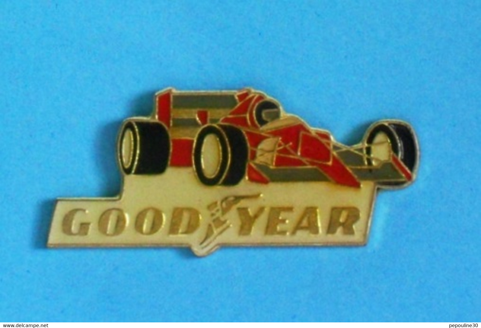 1 PIN'S  //    ** F1 GOOD YEAR ** . (Sauvagine) - Automobile - F1