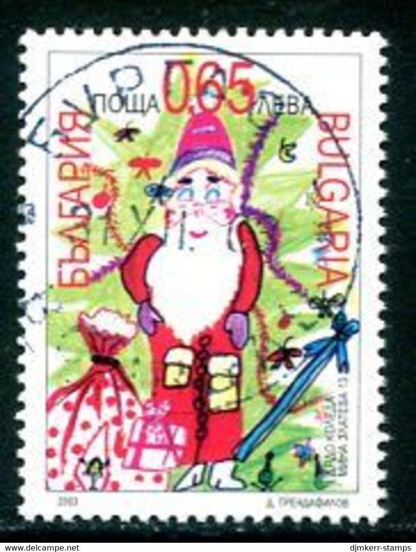 BULGARIA 2003 Christmas Used,  Michel 4619 - Gebruikt