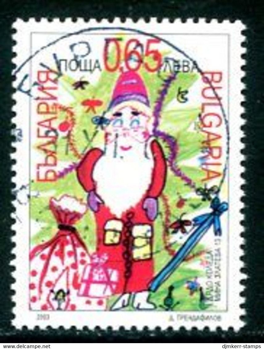 BULGARIA 2003 Christmas Used,  Michel 4619 - Gebraucht