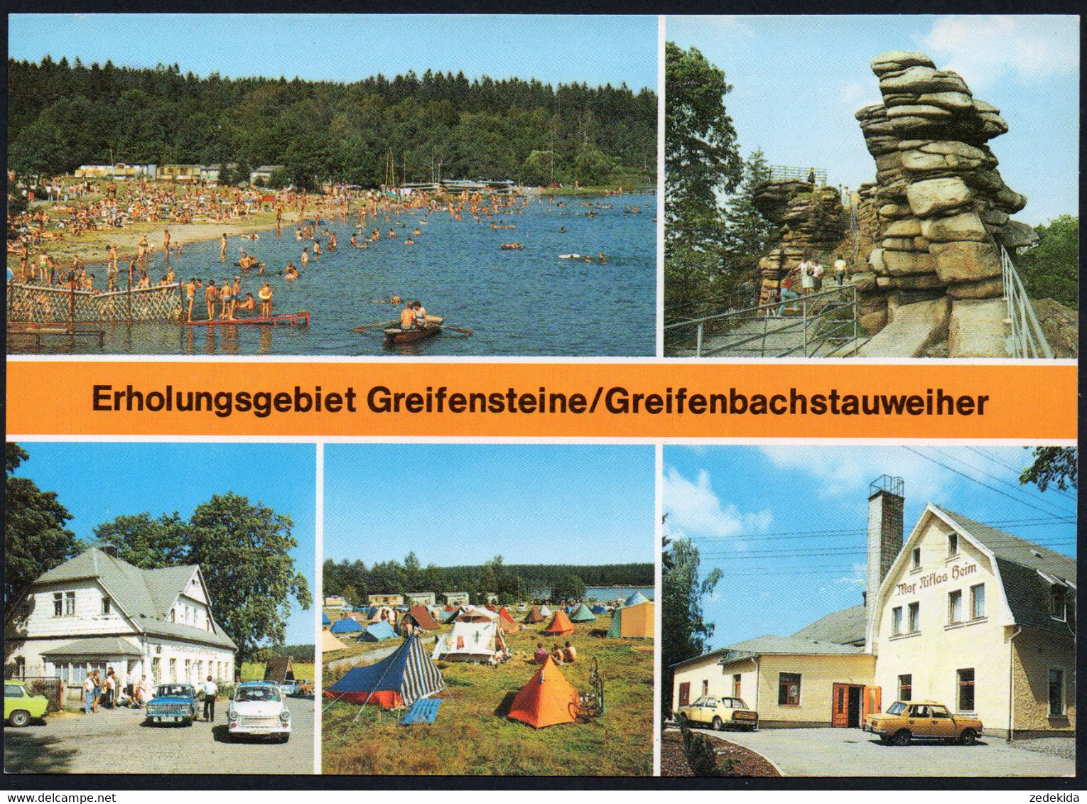 E5620 - TOP Ehrenfriedersdorf Greifensteine Greifenbachstauweiher - Bild Und Heimat Reichenbach - Ehrenfriedersdorf