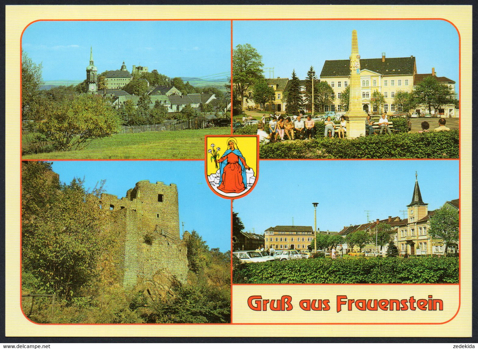 B5232 - TOP Frauenstein - Bild Und Heimat Reichenbach Qualitätskarte - Frauenstein (Erzgeb.)