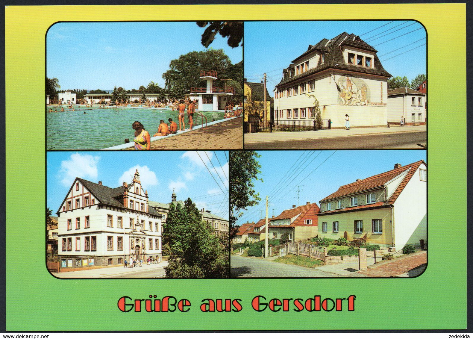 E5918 - TOP Gersdorf - Bild Und Heimat Reichenbach Qualitätskarte - Gersdorf