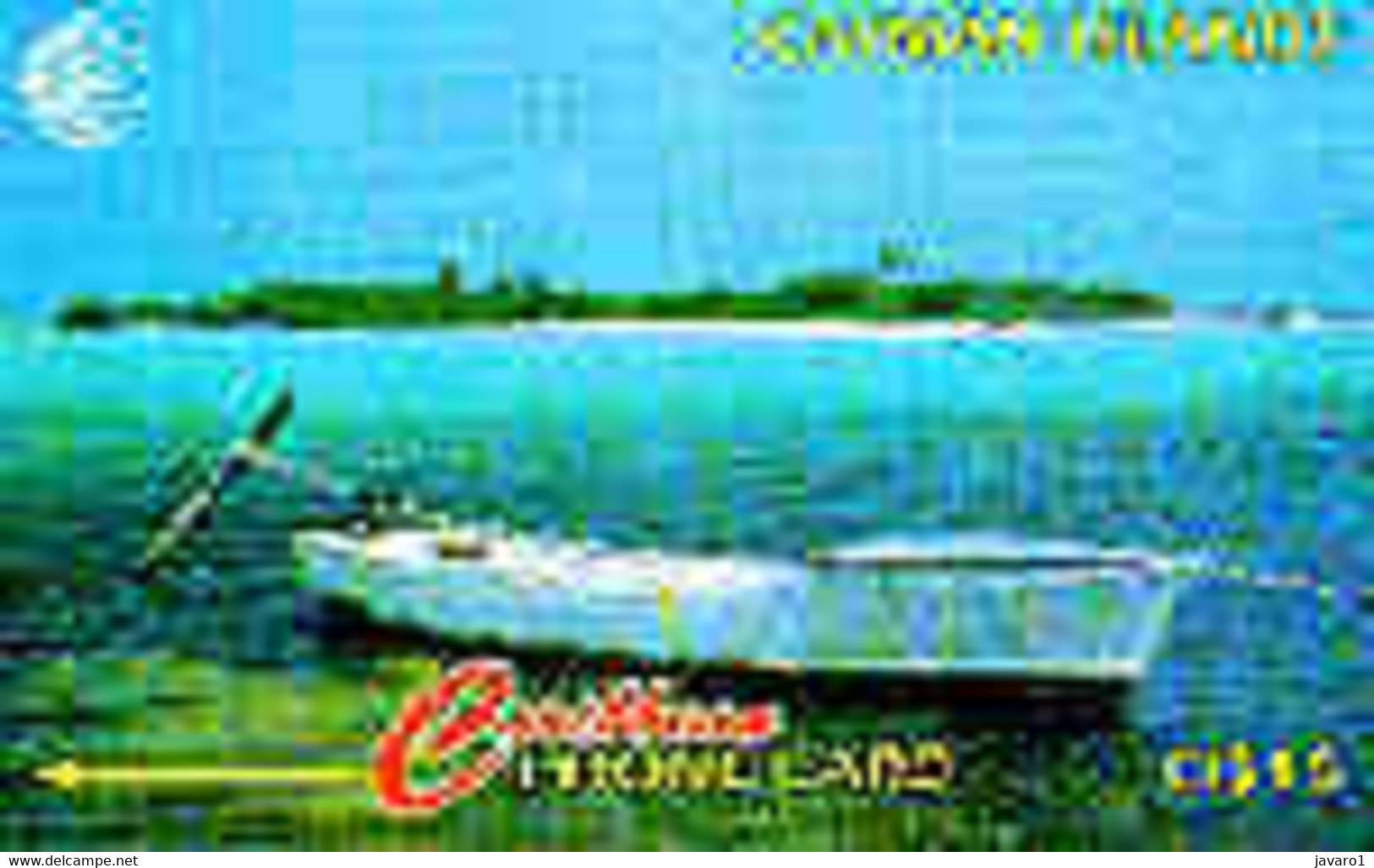 CAYMAN : 163G CI$15 Owen Island USED - Cayman Islands