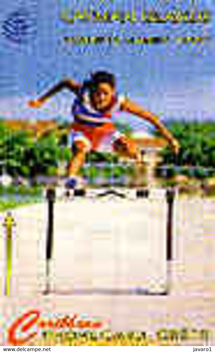 CAYMAN : 011A CI$10 CARIFTA GAMES 1995 USED - Iles Cayman