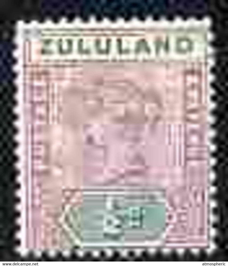 Zululand 1894-96 QV Key Plate 1/2d With Light Cds Cancel SG 20 - Zululand (1888-1902)