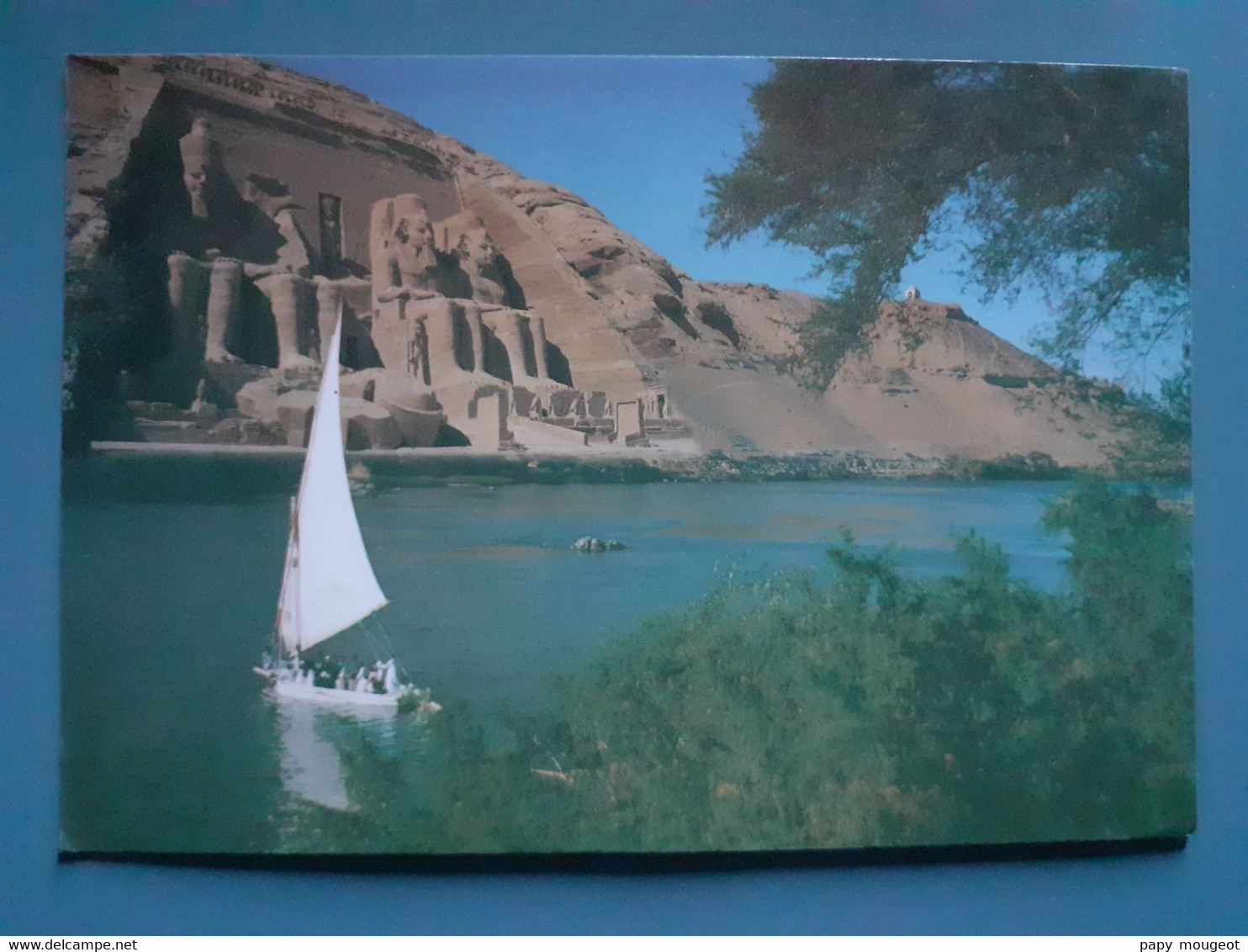 CPM - Abu Simbel & Le Nil (grand Format 16 X 11 Cm) - Abu Simbel