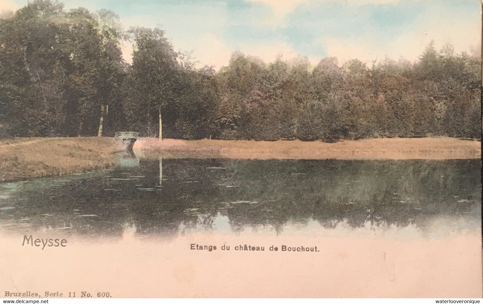 Meise - Étang Du Château De Bouchout 1900 - Meise