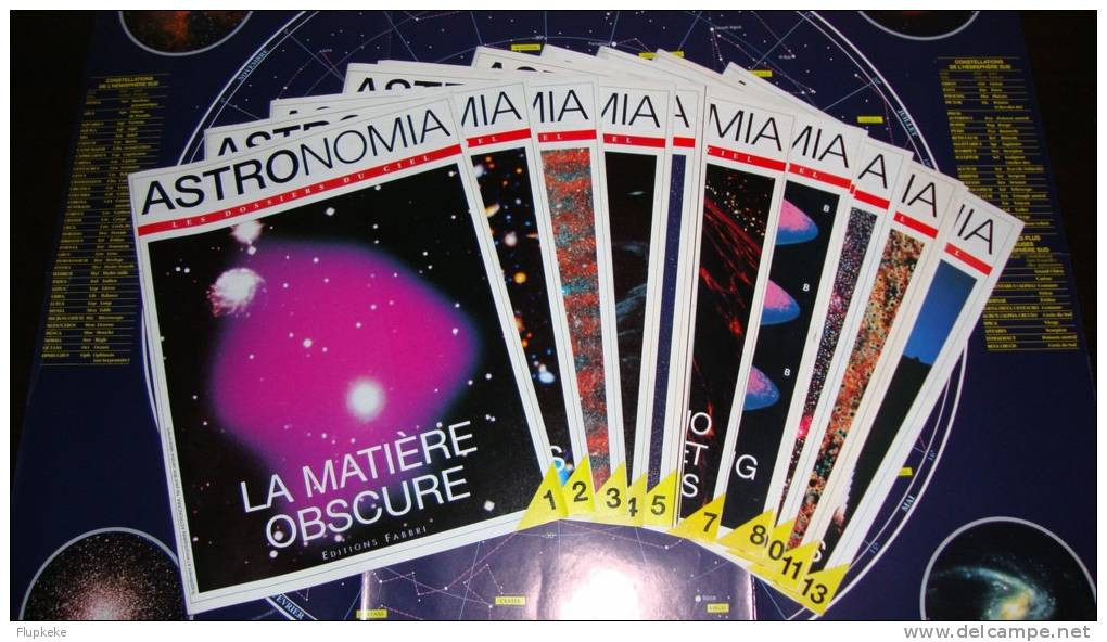 Astronomia de la Terre aux Confins de l'Univers Collection Complète Éditions Fabbri 1995-1996