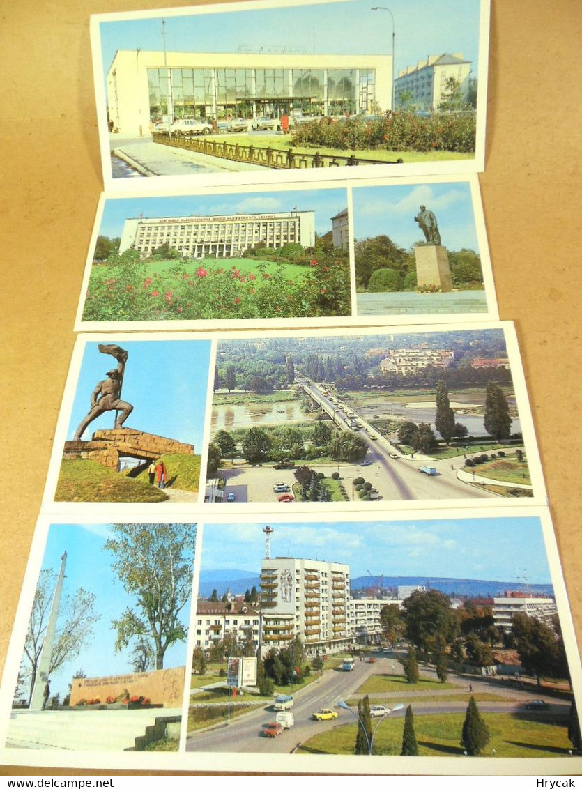 P901 Ukraine 1986. Uzhhorod. A Set Of 14 Postcards - Ucrania