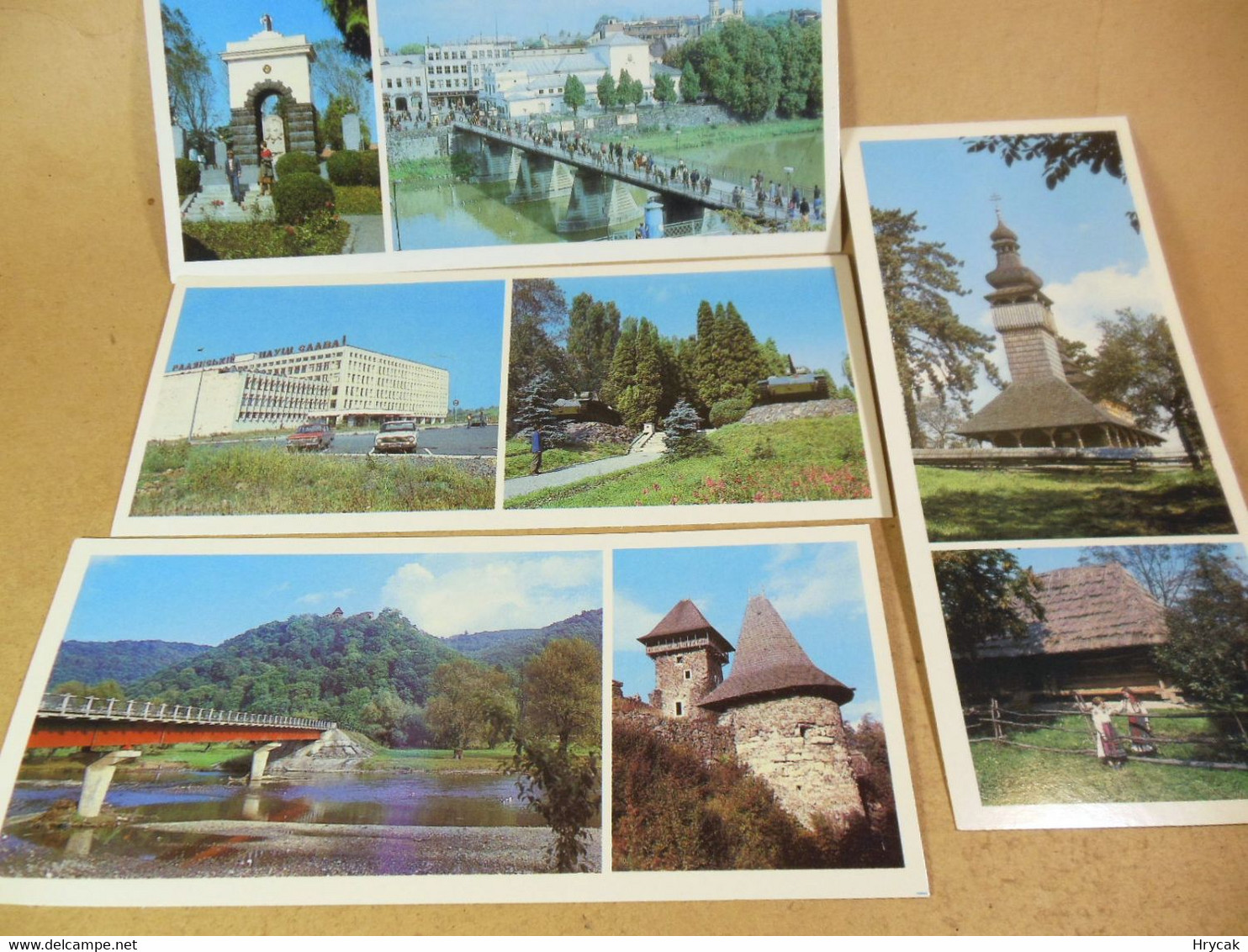 P901 Ukraine 1986. Uzhhorod. A set of 14 postcards