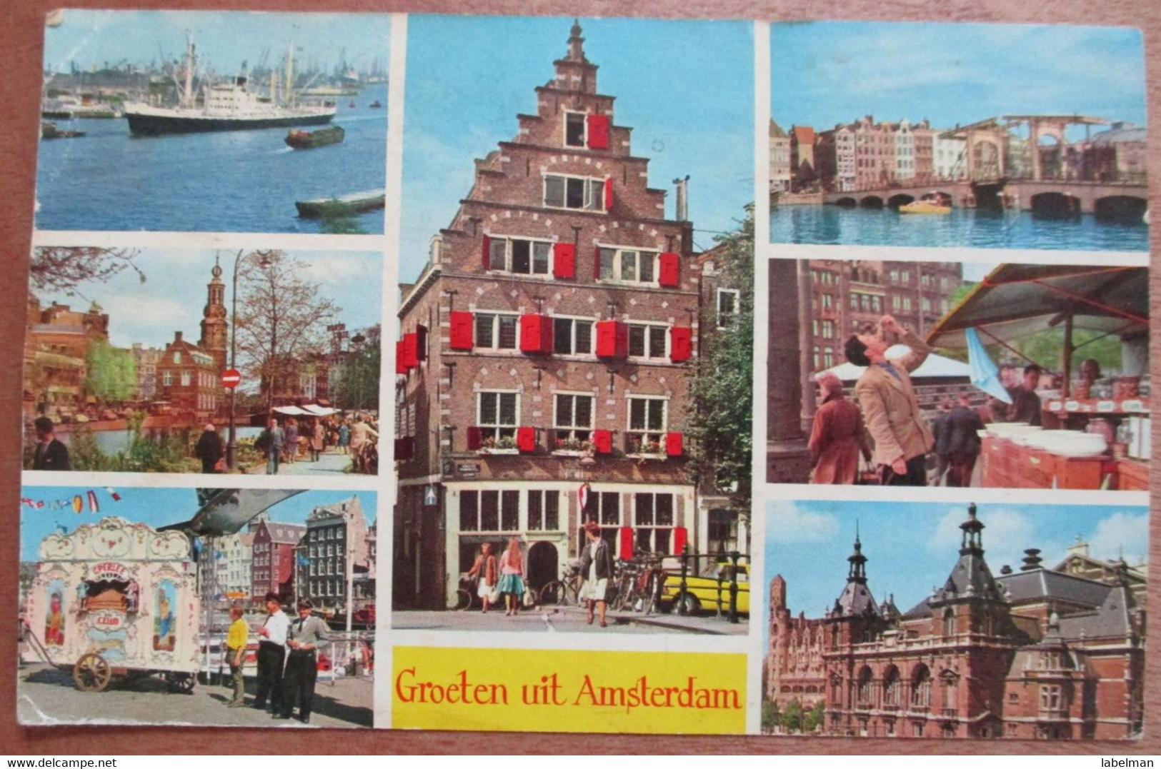 NETHERLANDS HOLLAND AMSTERDAM MULTI VIEW VINTAGE POSTCARD PC CPM CARTOLINA - Culemborg