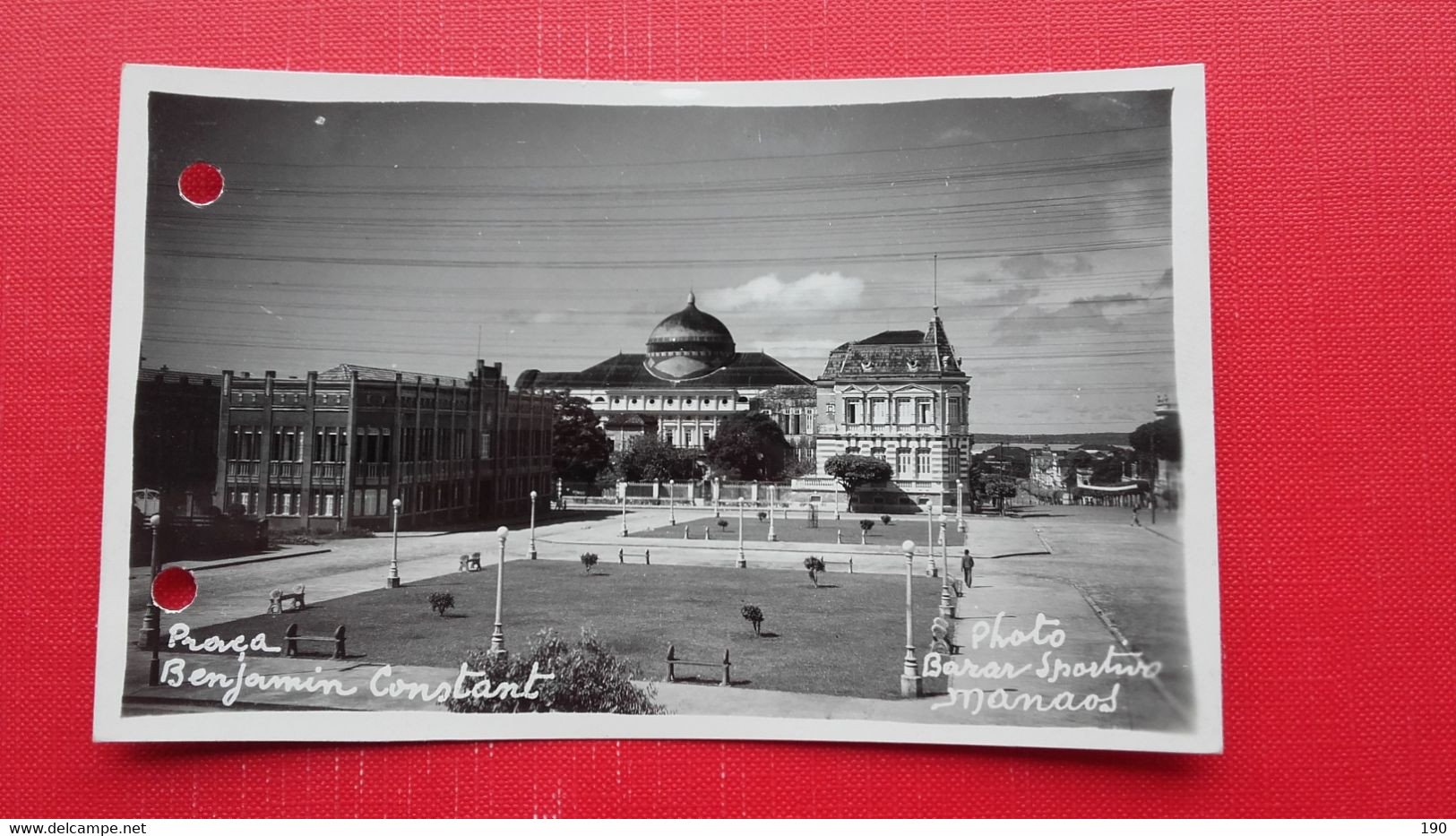 Praca Benjamin Constant.Photo Baran Sportino Manaos - Manaus