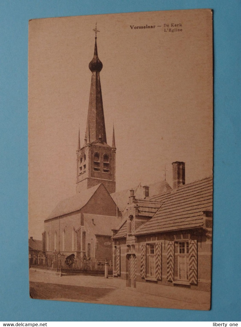 De Kerk / L'Eglise Vorsselaar () Anno 19?? ( Zie Scans ) ! - Vorselaar