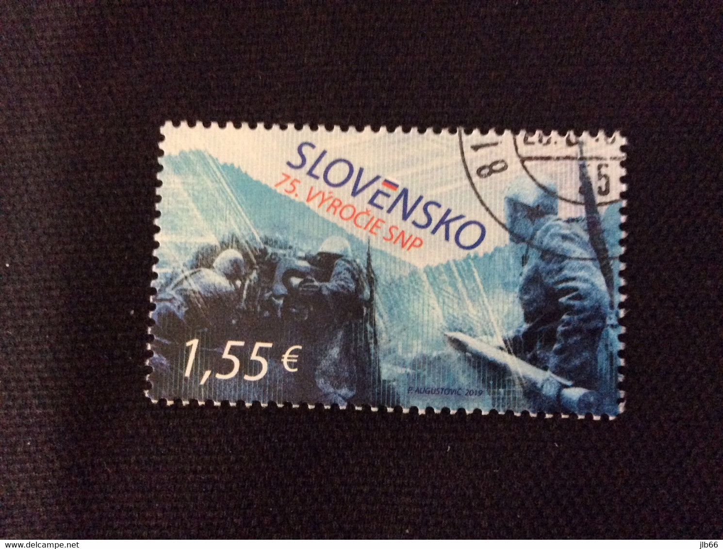 YT 772 Oblitéré 2019 Slovaquie 75 Ans Du Soulèvement National Slovaque SNP 1944 - Used Stamps