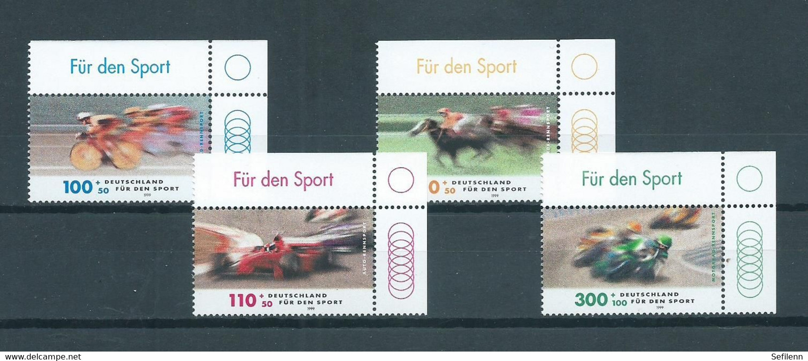 1999 West-Germany Complete Set Sport MNH/Postfris/Neuf Sans Charniere - Ongebruikt