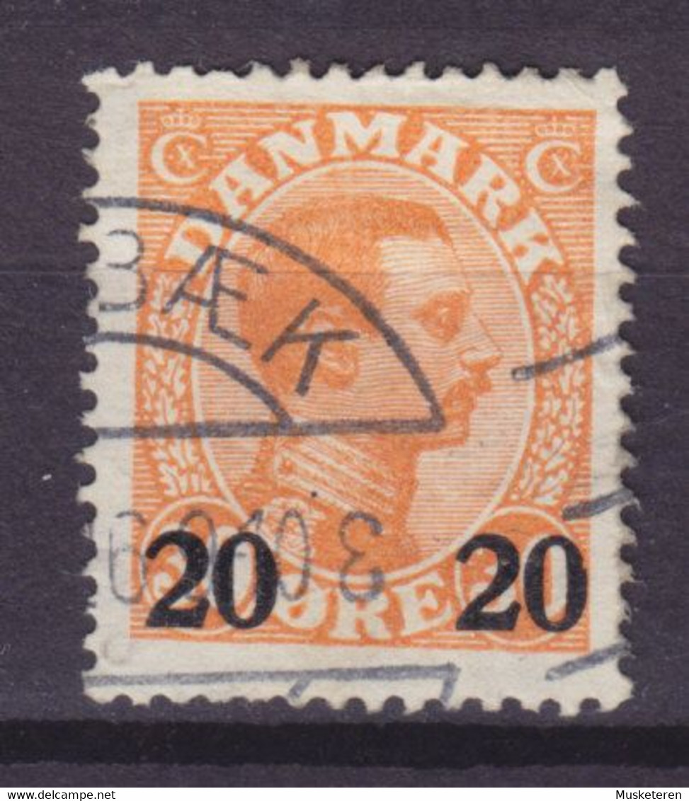 Denmark 1926 Mi. 151      20 Ø Auf 30 Ø Christian X. ERROR Variety Notch In Right Side '0' In 20 - Variedades Y Curiosidades