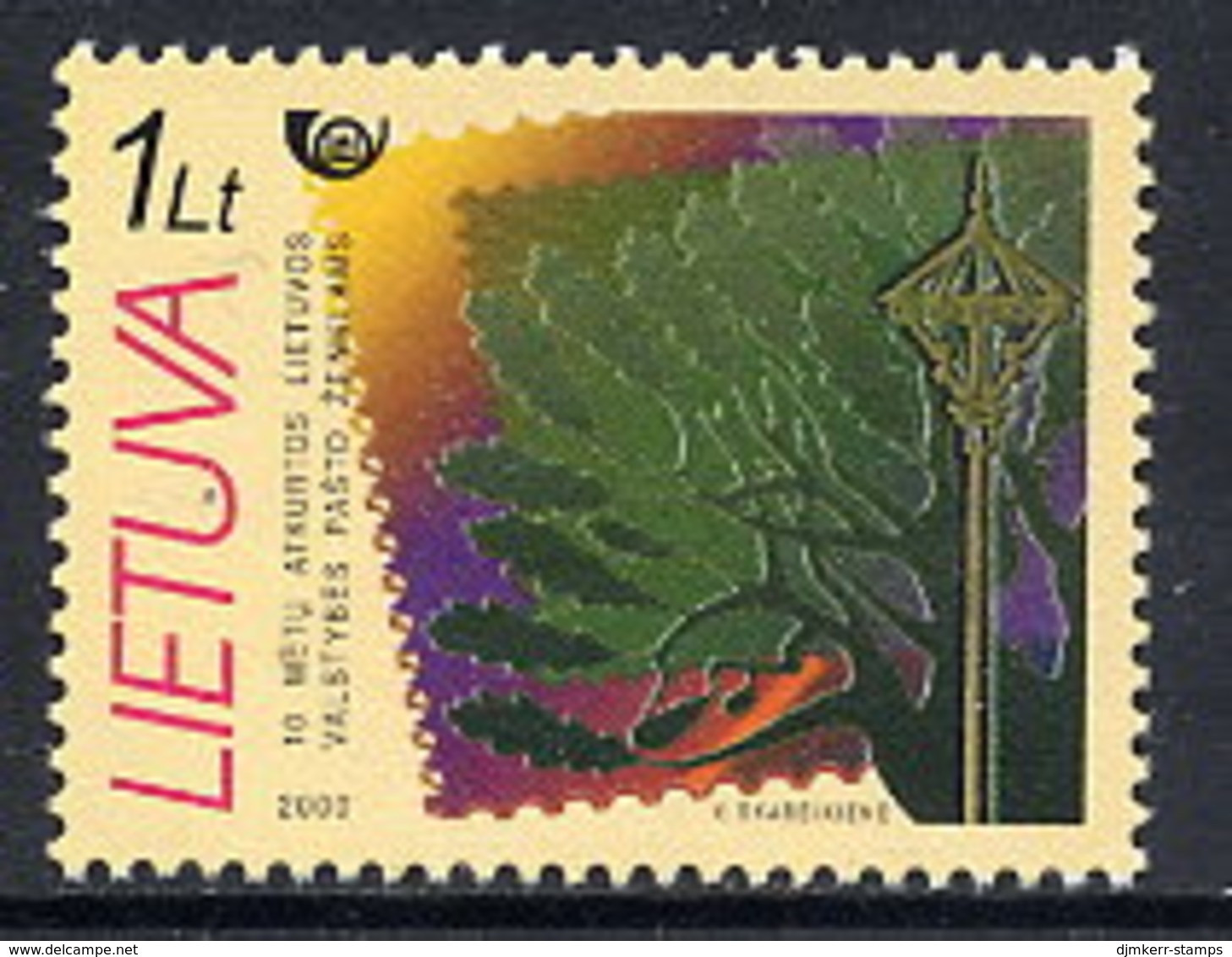 LITHUANIA 2000 Stamp Anniversary, MNH / **.  Michel 738 - Lithuania