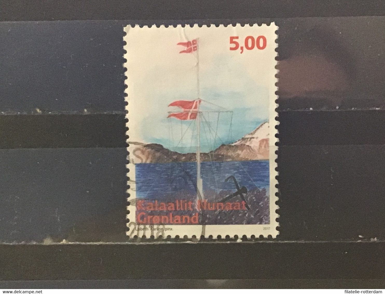 Groenland / Greenland - Afvalresten Van Een Base (5) 2017 - Used Stamps