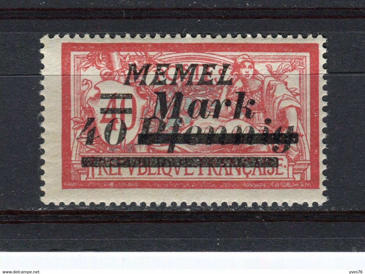 MEMEL - Y&T N° 84** - MNH - Type Merson - Unused Stamps