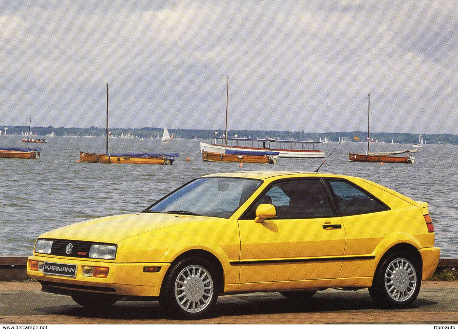 Volkswagen Corrado  Par Karmann  -  CPM - Passenger Cars