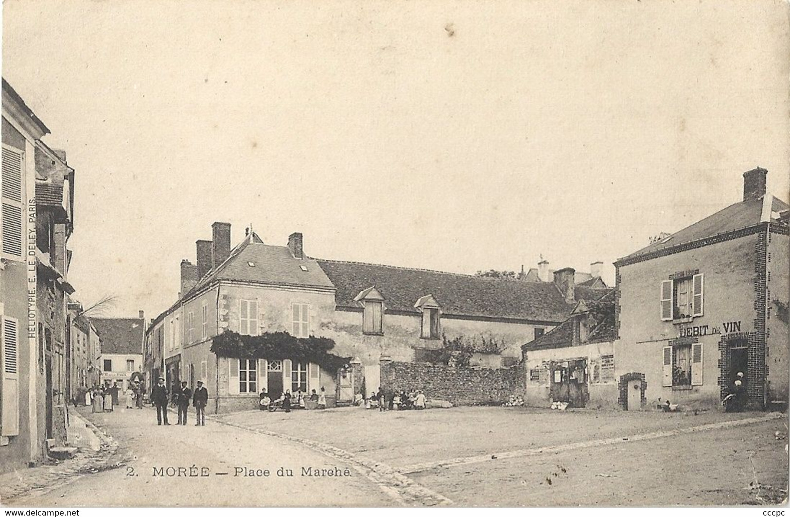 CPA Morée Place Du Marché - Moree