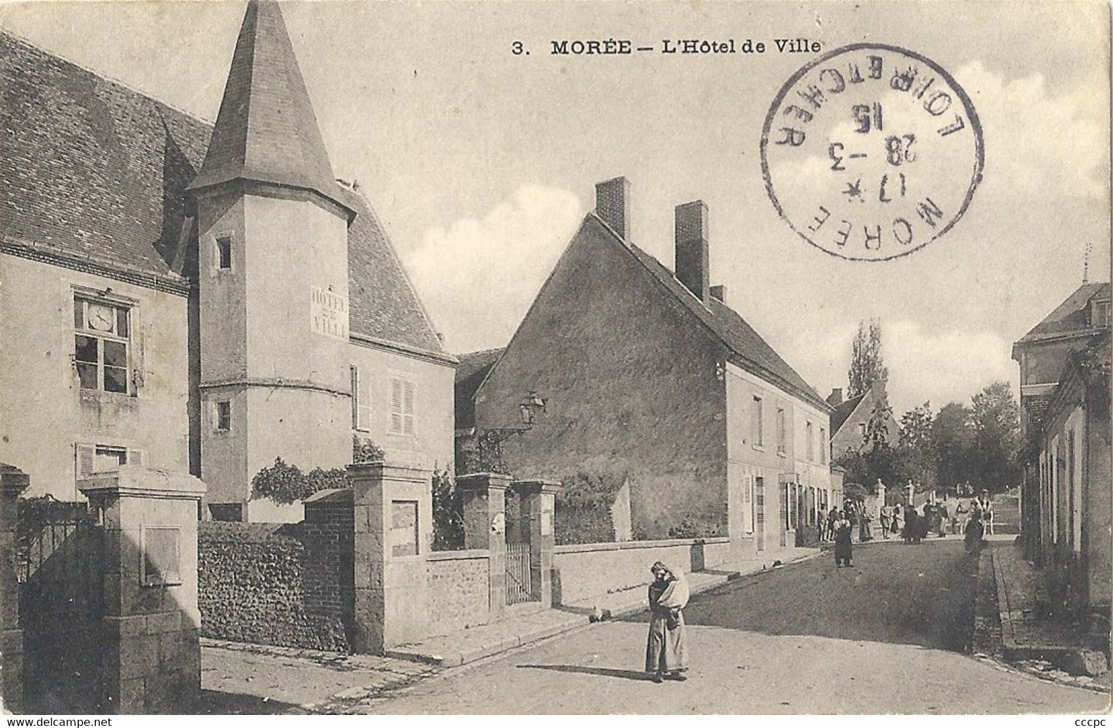 CPA Morée L'Hôtel De Ville - Moree